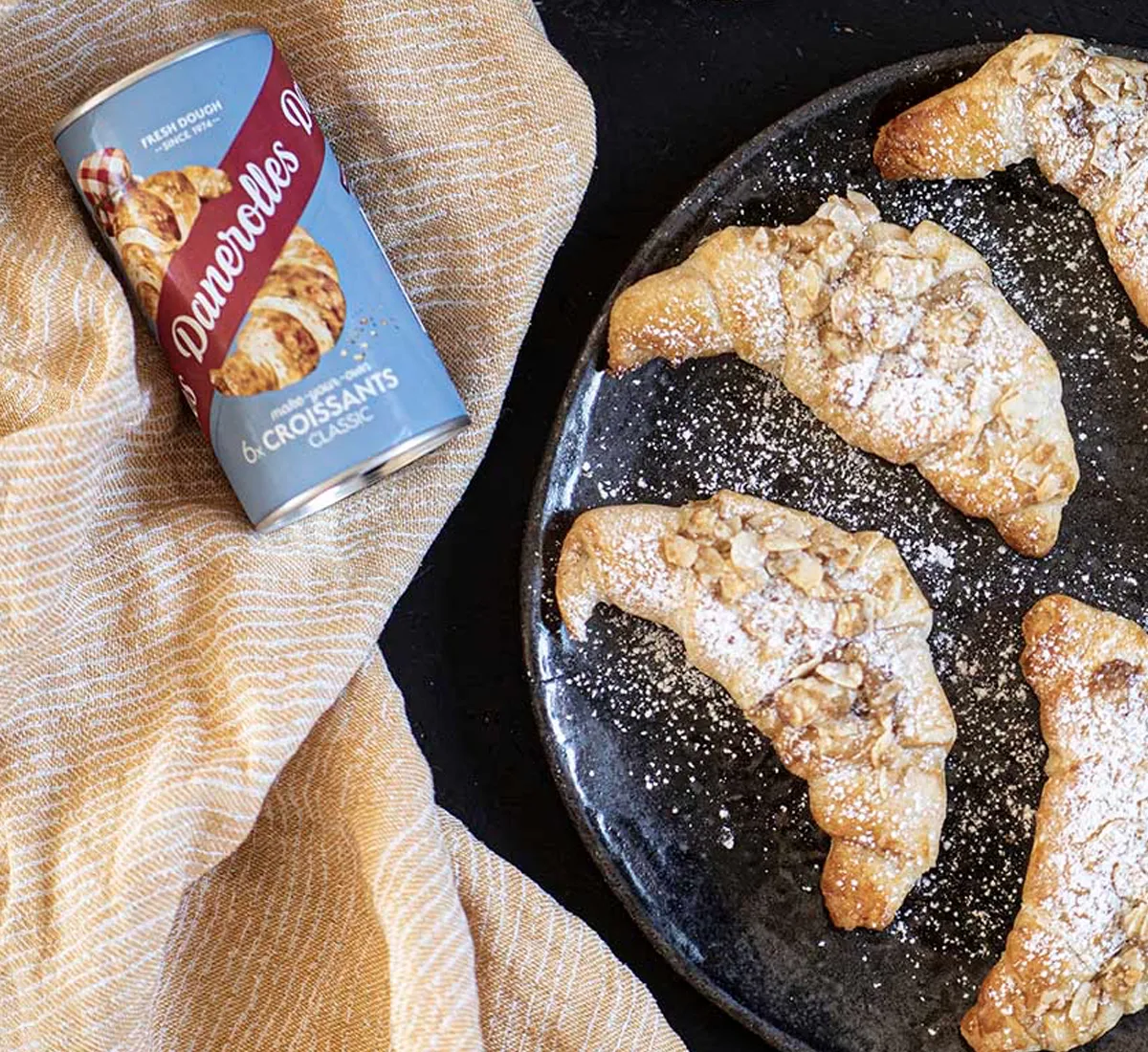 Danerolles pop-open cans croissant